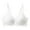 H47-White, variant on VFRGHD Wireless Jelly Bras For Women Full Coverage Bra Supportive Seamless T-Shirt Bras Comfort No Underwire Bralette Everyday Bra Comfortable Bralette