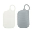 thumbnail image 1 of MasteelfCA 6pcs Portable Washboards Clothes Washboards Small Washing Boards (Assorted Color), 1 of 7