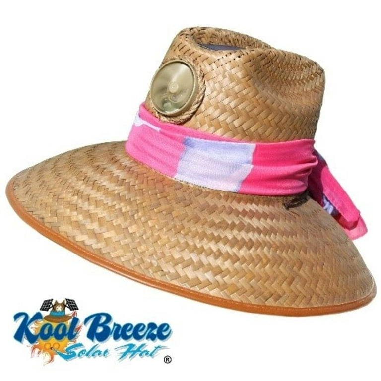 Kool Breeze Women's Solar Fan Thurman Hat, Size: One size, Black