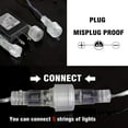 thumbnail image 3 of Luces de Lluvia de Meteoros Brillantes Dazzle Bright 8 Tubos de 30 cm, 3 of 8