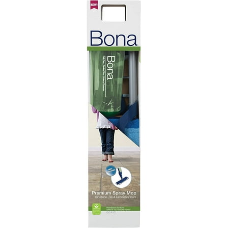 Bona WM710013498 Premium Stone, Tile, Laminate Spray Mop w/Cleaner