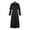 Black, variant on Men's Cassock Robe Choir Minister Clergy Pulpit Liturgical Church Robe,Halloween Clothing