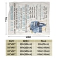 thumbnail image 3 of LHSHID To My Husband Throw Blanket Soft Fuzzy Fleece Blanket For Couch Bed Living Room Decoration 50x60in, 3 of 6