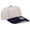 Navy/Natural, variant on Cursive Script Embroidered Casual Wear Hat 6 Colors, Adjustable Cap, Embroidered Hat, 6 colors