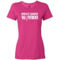 thumbnail image 3 of Inktastic Breast Cancer Warrior Women's T-Shirt, 3 of 5