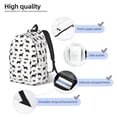 thumbnail image 4 of Lsque Border Collie Dog Pattern Canvas Daypack, Durable Backpack, High-quality Versatile Backpack,Vintage Compact Backpack-Medium, 4 of 6