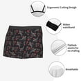 thumbnail image 5 of Haiem Black Roosters Men's Boxer Briefs, Every Day Comfort Stretch Cotton Moisture-Wicking Underwear-Small, 5 of 8