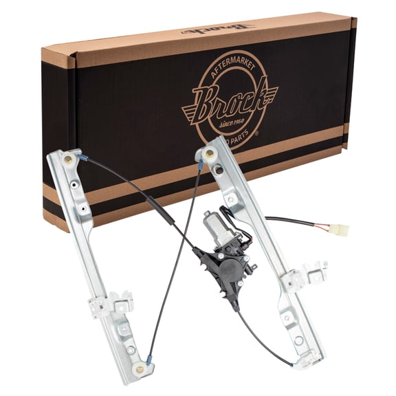 Brock Window Regulator w/ Motor for 2008-2013 Rogue 2 Pin Connector Front Right 80720JM02B