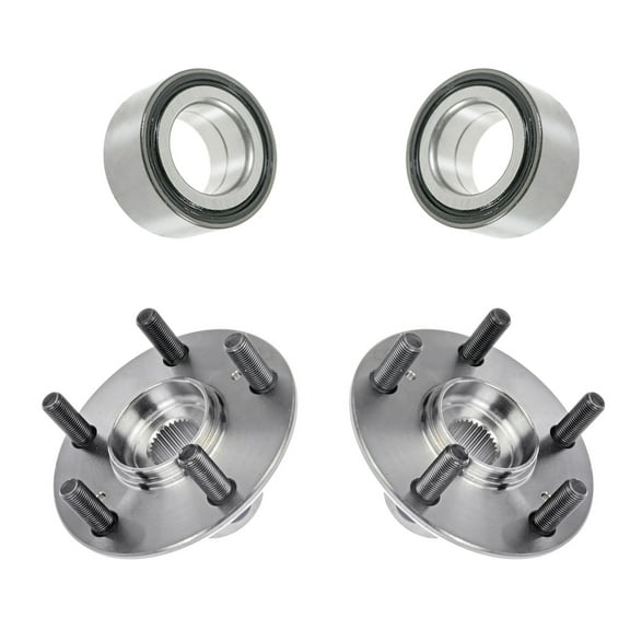 TRQ Wheel Hubs & Bearings Front Left Right Kit Set of 4 for 05-10 Honda Odyssey BHA53234