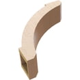 thumbnail image 6 of Ekena Millwork 5"W x 16"D x 16"H Lafayette Rough Cedar Woodgrain TimberThane Knee Brace, Primed, 6 of 6