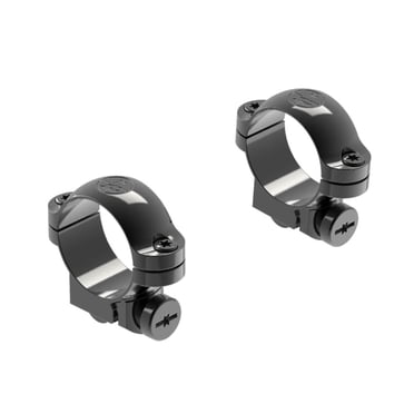 Leupold Ruger #1 & 77/22 Ring Mounts 1" Low Black