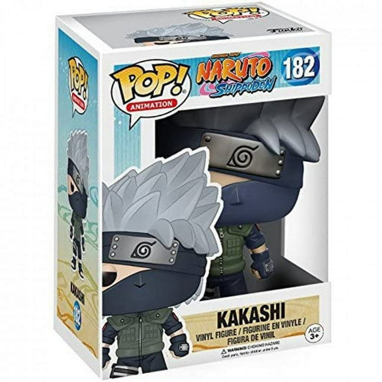 Funko Pop! Naruto: Kakashi #182 (Bundled with Pop Protector to