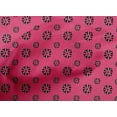 thumbnail image 4 of oneOone Cotton Poplin Fabric Floral Block Printed Fabric 1 Yard 56 Inch Wide, 4 of 4