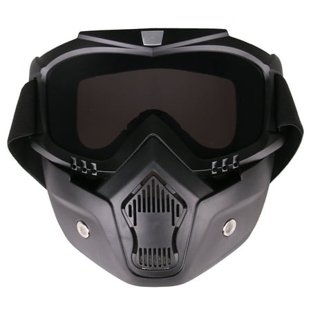 Face Billet - Classic Style Tactical Mask Soft Bullet Dart Protective Mirror Face Mask for Nerf - Grey