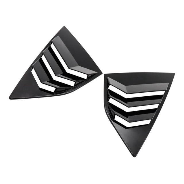Rejillas de Ventilación Macarena para Ventana Trasera del Coche Negro 2012-2018
