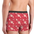 thumbnail image 5 of Balery Hello Summer Flamingo Men's Boxer Briefs, Soft and Breathable Cotton Underwear with nylon Waistband-Medium, 5 of 9