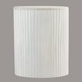 thumbnail image 2 of Albany Living 18" Marble Top Wooden Round End Table in White, 2 of 4