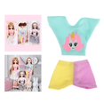 thumbnail image 1 of Mini de muñeca para niñas de , ropa, , 1/6, muñeca para niñas, accesorio informal para DIY, juguetes para 2 Yotijar Vestido de muñeca de 12 pulgadas, 1 of 10