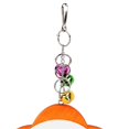 thumbnail image 2 of Pet Chicken Toy Mirror Broken Resistant Rooster Toy Mirror with Chain of Colored Bells, 2 of 4