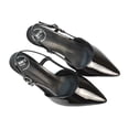 thumbnail image 5 of XY London Womens Karla Sling Back Mid Stiletto Court Shoes, 5 of 5