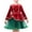 Red Nutcracker, variant on Girls Dress Christmas Hat Red Velvet Long Sleeve Holiday 4