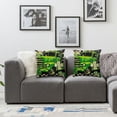 thumbnail image 3 of COMIO St Patricks Day Pillow Covers Saint Patricks Day Decorations Throw Pillow Cover Buffalo Plaid St. Patrick's Day Home Decor Lucky Clover Green Farmhouse Truck Sofa Couch &nbsp;2pc, 3 of 6