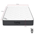 thumbnail image 2 of Colchon en Caja Matrimonial 20cm Premium Memory Foam Transpirable 10 Capas Espuma de Alta Densidad Blanco, 2 of 8
