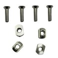 thumbnail image 3 of 4 Set Hydrofoil Mounting T Nuts M8 Steel Lightweight Sliding T Nuts Hydrofoil T Nuts Set Durable for Paddle Board Hydrofoil Tracks Fittings, 3 of 9