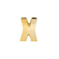 thumbnail image 6 of Efavormart 6" Shiny Gold Plated Ceramic Letter "X" Sculpture Flower Vase, Bud Planter Pot Table Centerpiece, 6 of 9