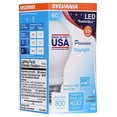 thumbnail image 2 of Sylvania 40673 LED Bulb, 8 W, Medium E26, A19 Lamp, Day Light 12 Pack, 2 of 3