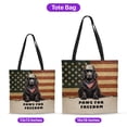 thumbnail image 5 of Freedom Paws Patriotic Newfoundland Vintage Memorial Day All Over Print 3D Canvas Tote Bag Newfie Dog Lover Gifts Reusable Handbag - 12006, 5 of 5