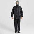 thumbnail image 5 of Qepwscx Men's Rain Suit Packable Waterproof Lightweight Rain Gear for Golf Hiking Cycling 2 Pieces, 5 of 6