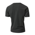thumbnail image 4 of LTTVQM Men's Compression Shirts Short Sleeve Workout Gym T-Shirt Athletic Top Quick Dry Sports Baselayer Undershirts Black 2XL, 4 of 4