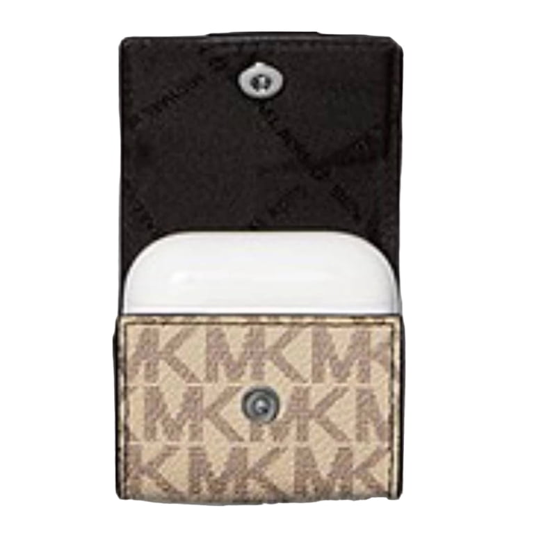 Michael Kors Logo Clip Case for Apple AirPods Pro (Hemp/Brown