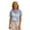 Sky Blue, variant on Elegant Mesh Embroidered Short Sleeve Top For Summer – Stylish Lightweight Tee With Delicate See Through Detail And Relaxed Fit Womens Long Sleeved Tees
