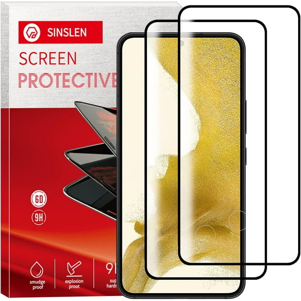 Samsung Galaxy S23 Ultra High-Definition Curved Glass Screen Protector with  Fingerprint Sensor Ready, Black Borders and Perfect Alignment Tray™