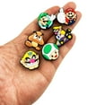 thumbnail image 3 of 36 Pcs Cartoon Mario Shoe Charms for Clog Sandals, Cute Shoes Decoration Charms for Teen Adults, 3 of 4