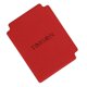 thumbnail image 2 of Divisores de tarjetas DYNWAVEMX Juegos Deportes Trading Card Color PU Cuero Separador rojo 2.7 x 3.7 pulgadas, 2 of 8
