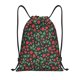 thumbnail image 1 of Fotbe Strawberry Bolsa Mochila con Cordón Estampada, Bolsa de Gimnasio Deportiva, Bolsa Cinch, Bolsa con Cordón para Hombres y Mujeres-Small, 1 of 6