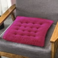 thumbnail image 4 of Lohuatrd Seat Cushion Straps Design Comfortable Square Chair Cushion Strong Resilience Seat Pad for Office Home, 4 of 7