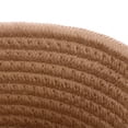 thumbnail image 2 of WRITWAA Khaki Cotton Rope Woven Storage Basket for Desktop Cosmetics, Sundries, and Home Organization, 2 of 5