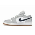 thumbnail image 2 of Jordan Kid's 1 Low White Neutral Grey Gum Midnight Navy Basketball Shoes, from StockX, 2 of 5