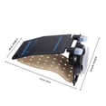 thumbnail image 2 of FOMIYES Durable Acrylic Guitar Foot Rest Rack with Multi-Holes Design for Breathability and Stability, 2 of 8