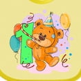 thumbnail image 4 of Inktastic 1st Birthday Teddy Bear Boys or Girls Baby Bib, 4 of 4