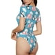 thumbnail image 2 of Balery Panda Flying in the Sky Body de cuello redondo de manga corta para mujer Tops de manga corta Tops básicos-Medium, 2 of 7