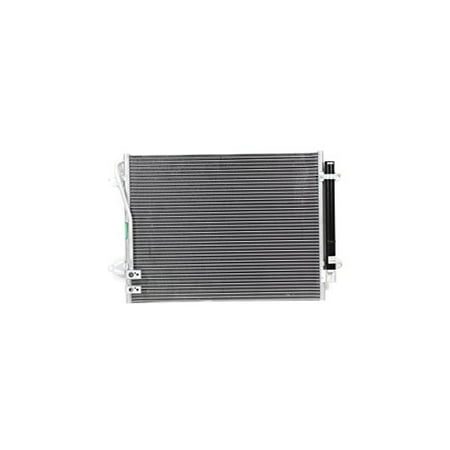 A-C Condenser - Pacific Best Inc For/Fit 4956 13-17 Volkswagen VW CC 2.0L WITH Receiver &
