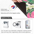thumbnail image 4 of Yayeee Magnetic Dishwasher Cover for The Front Decoration Home Kitchen Machine Sticker Protector, White Vibrant Flowers, 4 of 6