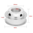 thumbnail image 2 of Aluminum M-X-L 60 Teeth 17mm Bore 11mm Belt Timing Idler Pulley Synchronous Wheel, 2 of 6