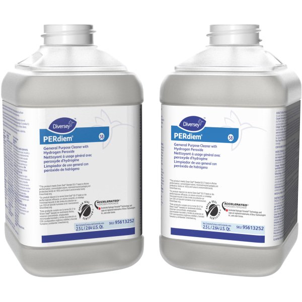 Diversey PERdiem General Purpose Cleaner With Hydrogen Peroxide, 2.5L