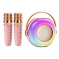 thumbnail image 1 of Dsscvnef Kids Singing Wireless Microphone Speaker Set Portable Karaoke Music Performance Easy To Use for Children, 1 of 9